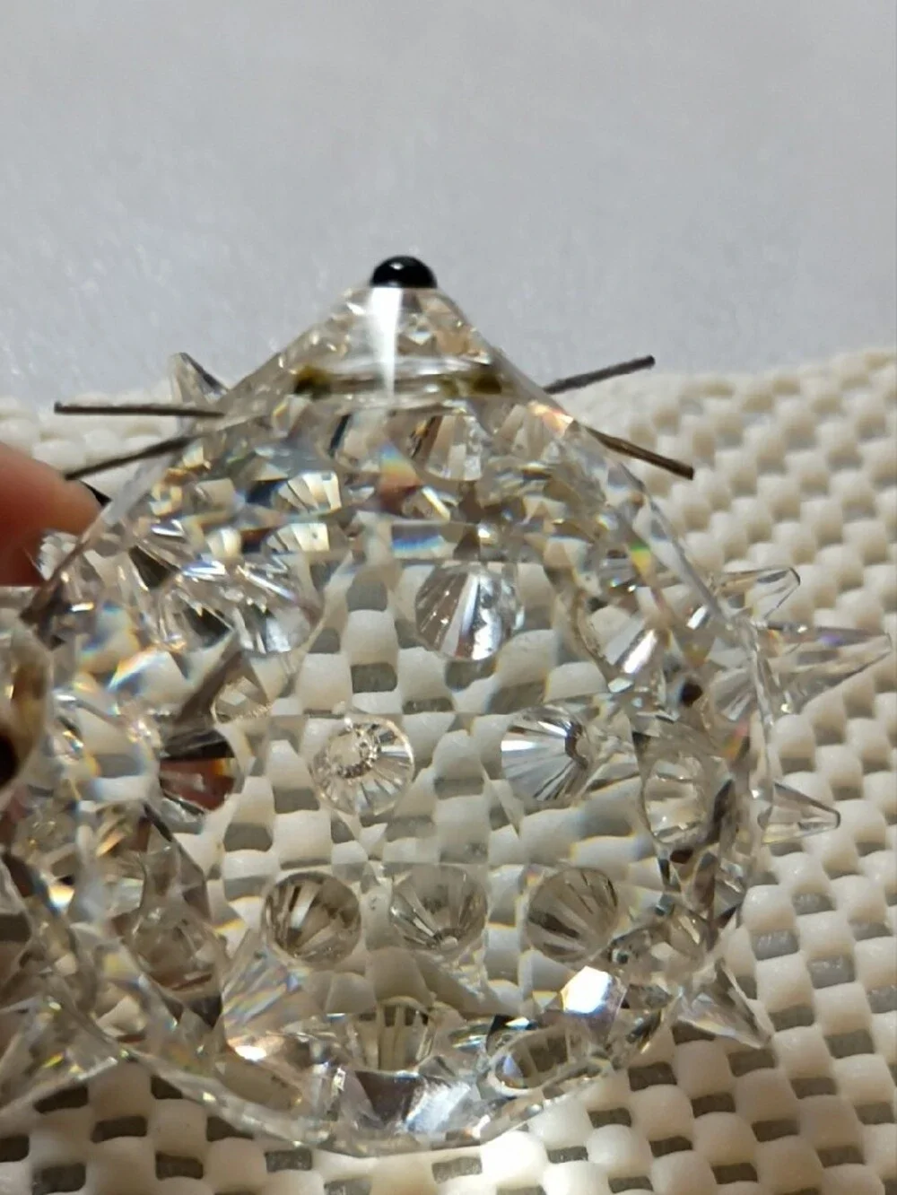 Swarovski Retired Summer  Meadow Hedgehog  Figurine EUC